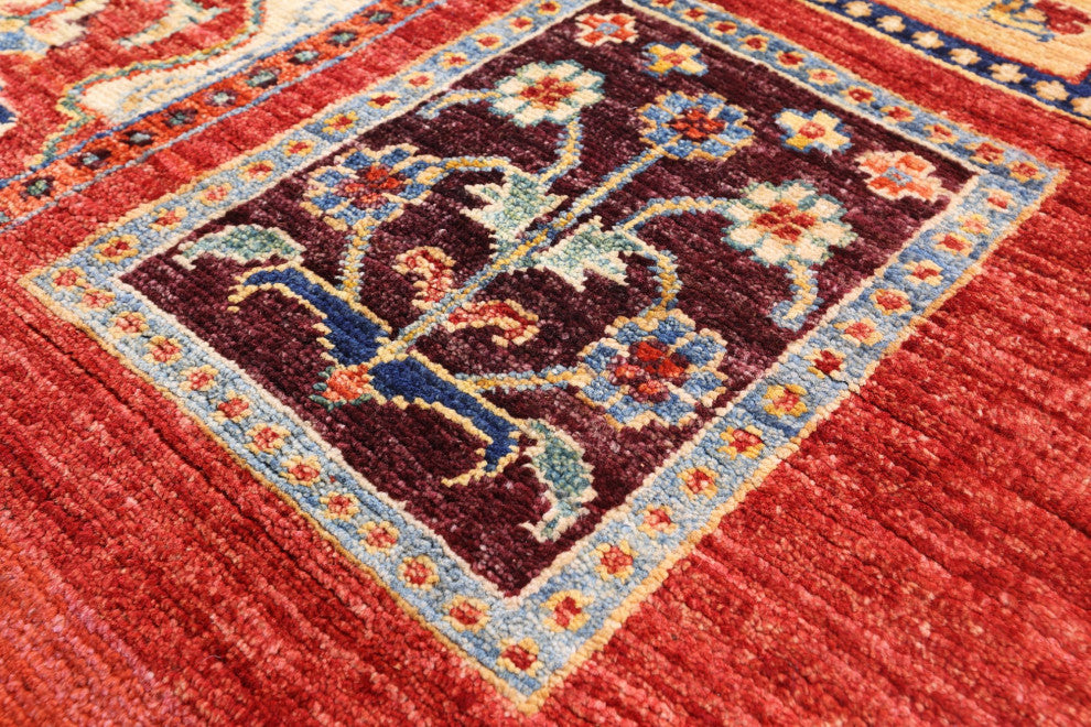 Handmade Persian Garden Design Rug 5' 0" X 9' 0" Q11023