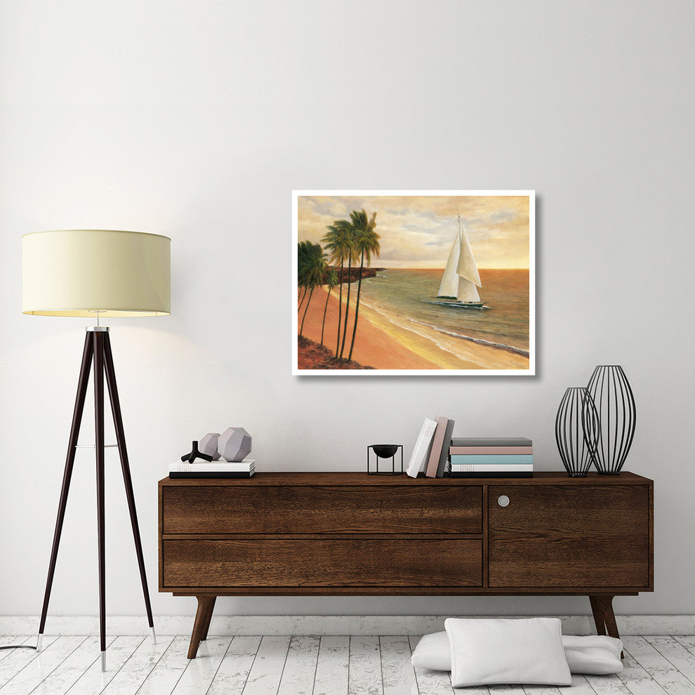 "Tropical Holiday" Digital Paper Print by Diane Romanello, 42"x32"