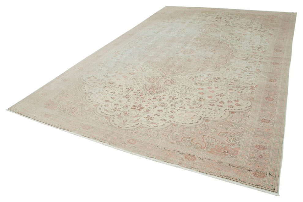 Rug N Carpet - Handmade Turkish 8' 0'' x 12' 10'' One-of-a-Kind Area Rug