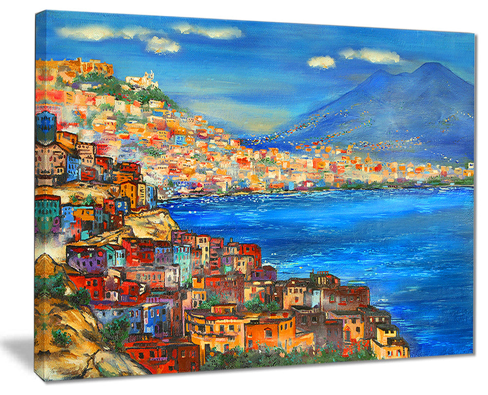 "Naples Today" Canvas Print