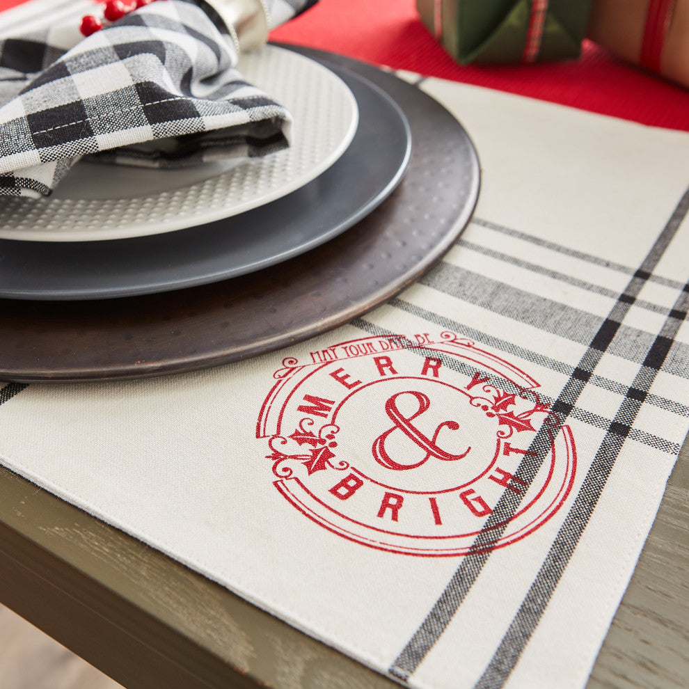 Vintage Stamp Placemat, Set Of 6
