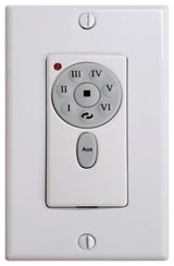 Irene 3 Blade Flush Mount Fan, 52", Matte White, Light Maple Tone Blades