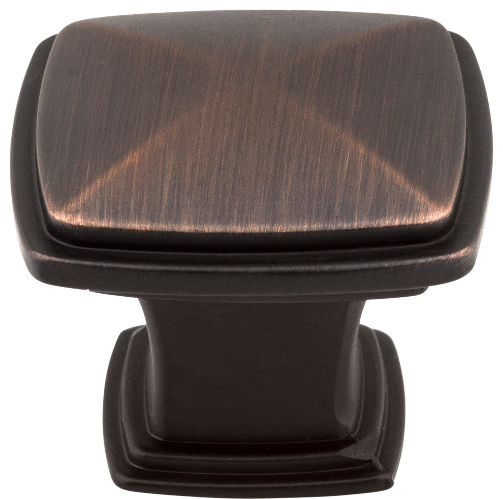 Milan 1 Plain Square Cabinet Knob