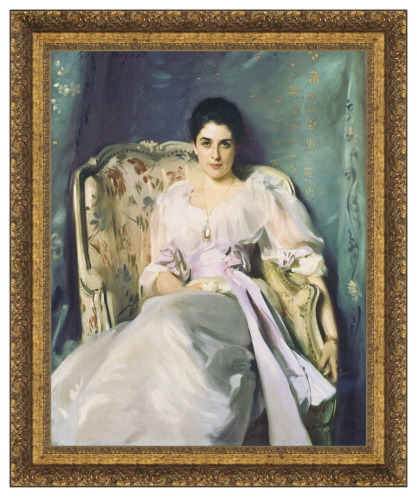 "Lady Agnew of Lochnaw 1893" Stretched Canvas Replica, 32.5"x39"