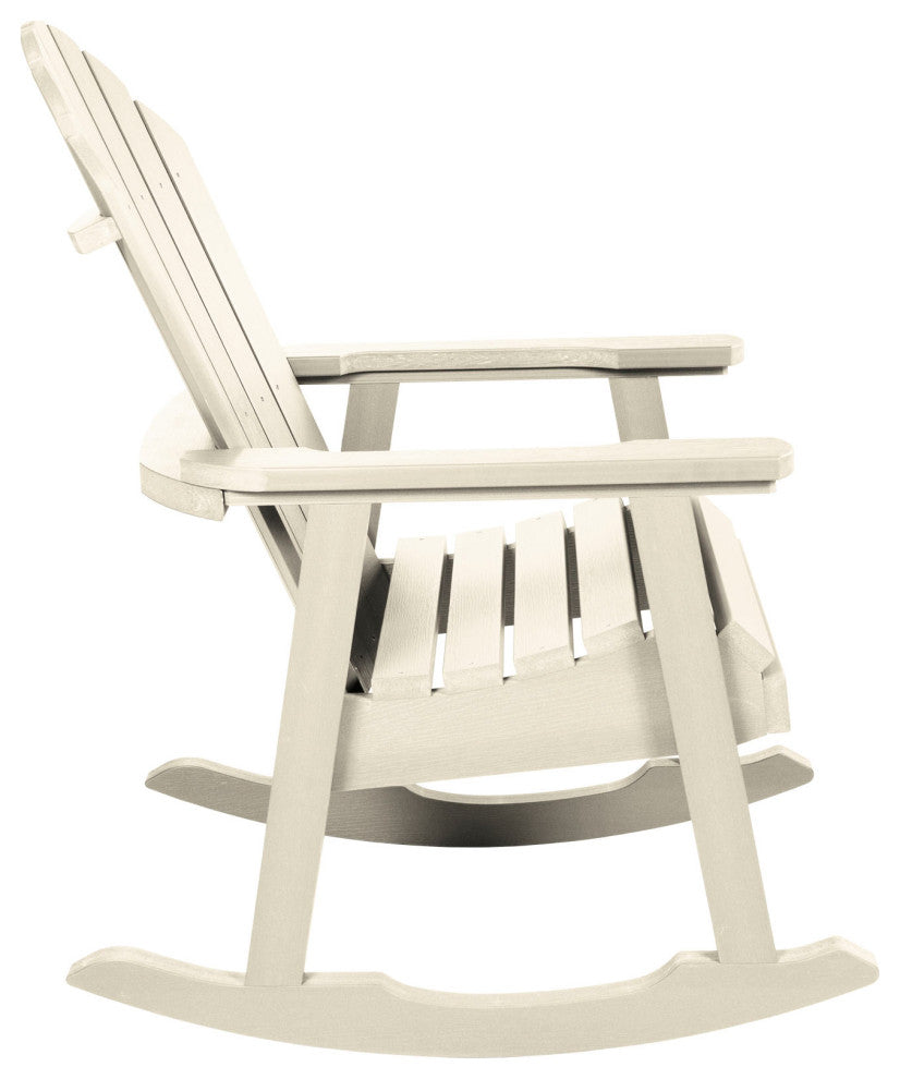 Hamilton Rocking Chair, Weathered Acorn, Whitewash