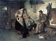 Adolf Eberle Die Jungen Fuchse, Gallery Wrapped Canvas Print, 21"x28"