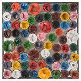 Paint Can Wall Art, Square, Assorted Colors, Large