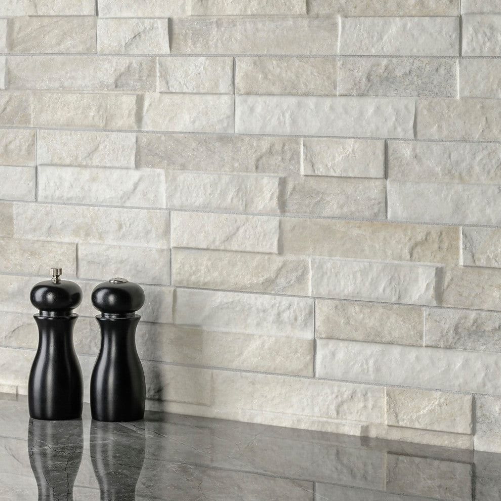 Ordino White Porcelain Wall Tile
