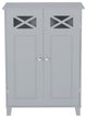 Ascutney Bathroom Storage Cabinet, Grey