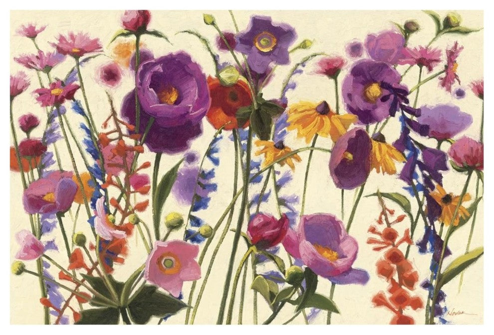 "Couleur Printemps I Crop" Digital Paper Print by Shirley Novak, 62"x42"