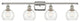 Innovations 516-4W-PN-G122-6-LED 4 Light Bath Vanity Light, Polished Nickel