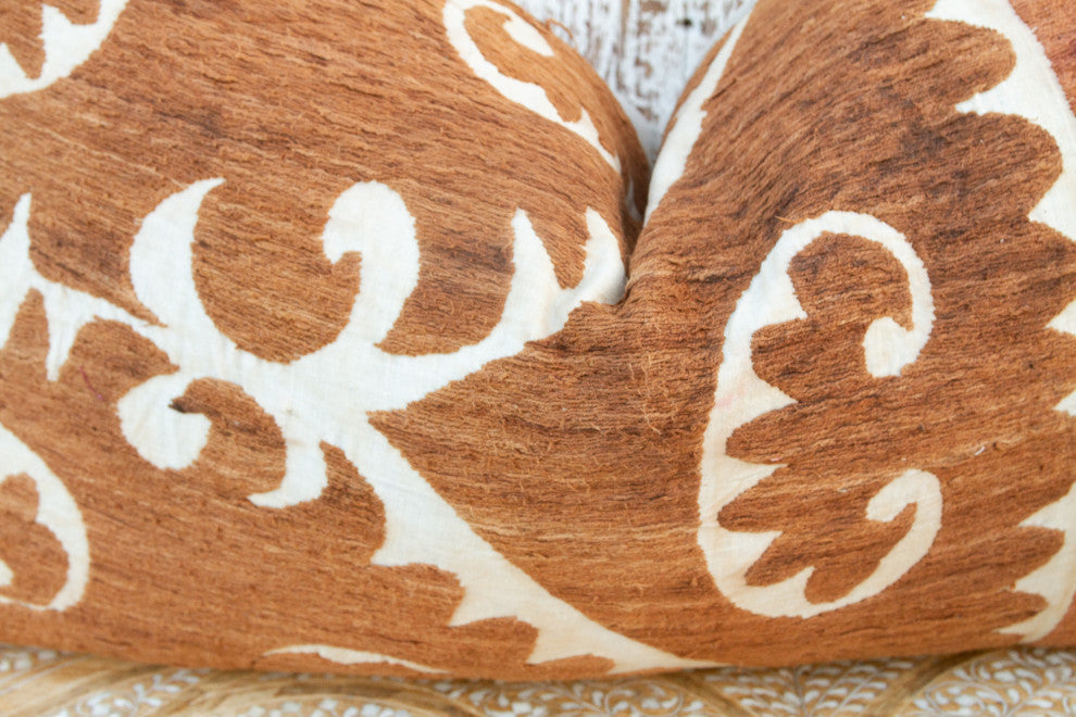 Llida Thuja Suzani Lumbar Pillow