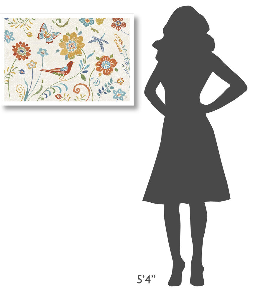 "Spanish Impressions I" Digital Paper Print by Daphne Brissonnet, 32"x22"