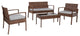 Temptation Collection Conversation Set. Brown Color