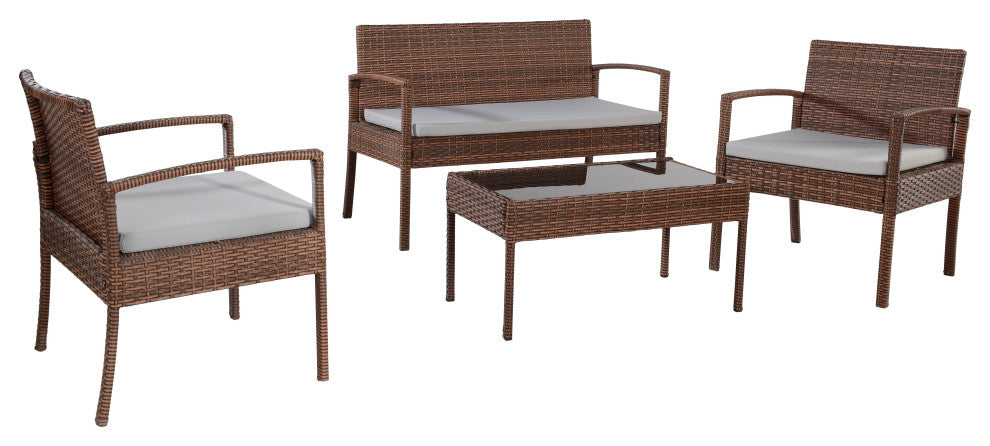 Temptation Collection Conversation Set. Brown Color