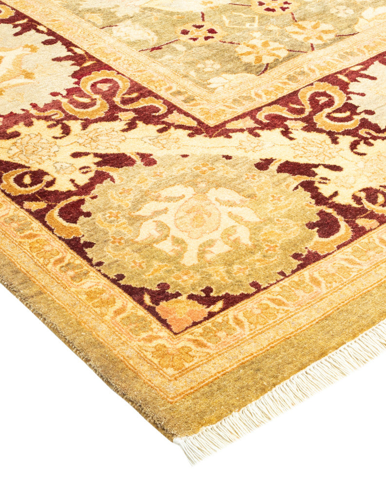 Mogul, One-of-a-Kind Hand-Knotted Area Rug Green, 8' 0" x 10' 4"