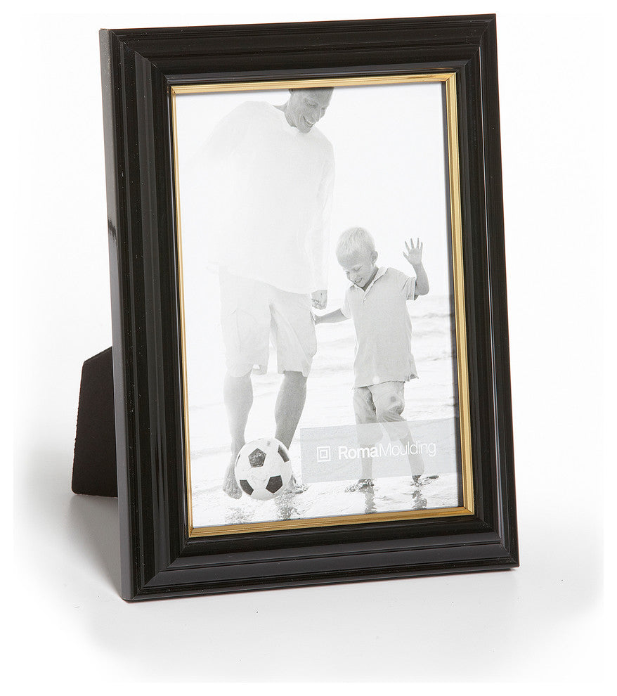 Ramino, 1", Black Lacquer, Black Lacquer, 8x10