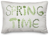 Spring Time 14x20 Lumbar Pillow