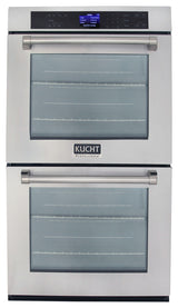 Kucht 30 in. Double Electric Wall Oven with Convection in Stainless Steel