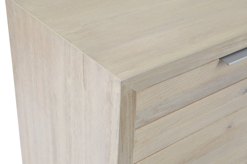 White Wash 4-door Sideboard 71x18x31