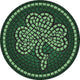 Drop-In Shamrock Vinyl Swimming Pool Mat, 59" X 59"