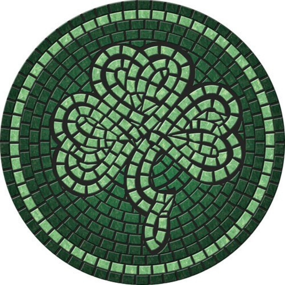 Drop-In Shamrock Vinyl Swimming Pool Mat, 59" X 59"
