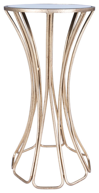 Butler Faruh Metal & Mirror End Table