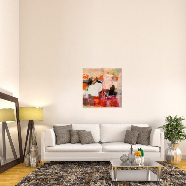 "Colors of Summer II" Stretched Canvas Giclee by Arthur Pima, 36x36"