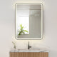 Ostaria Surface-Mount/Reccessed LED Lighted Bathroom Medicine Cabinet, 24"