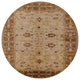 Ahgly Company Indoor Round Mid-Century Modern Area Rugs, 3' Round