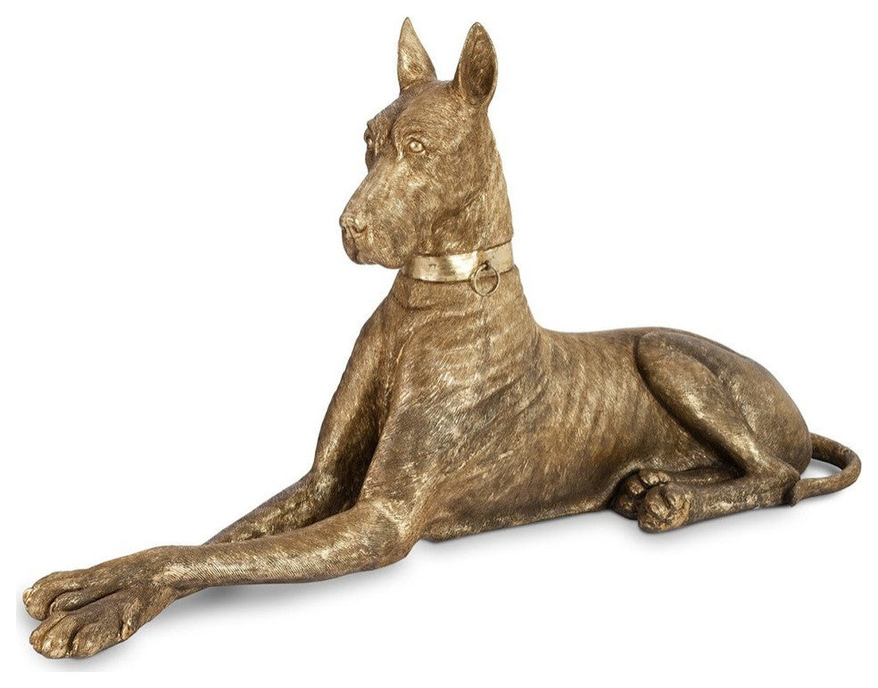 Great Dane, Gold Leaf, Right