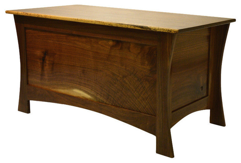 INCREDIBLE Black Walnut Blanket Chest- Great Wedding Gift!