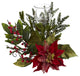 Poinsettia Candleabrum