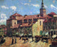 Ernest Lawson Sunny Day - Segovia - 20" x 25" Premium Canvas Print