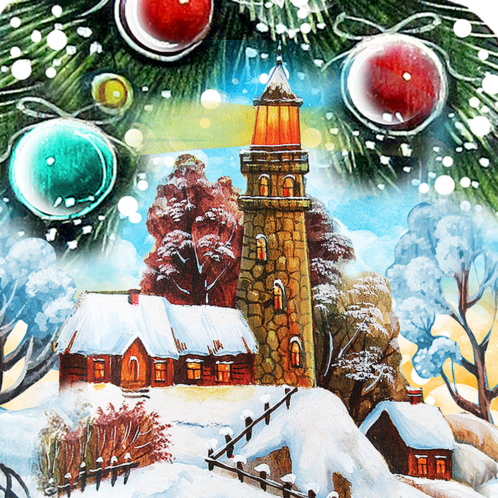 Lighthouse Tree Door Hanger