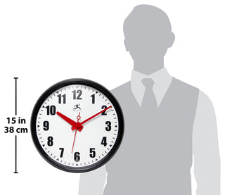 Impact Wall Clock, 15"