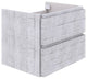 Fresca Formosa Modern 23" Rustic White Wall Hung Bathroom Cabinet