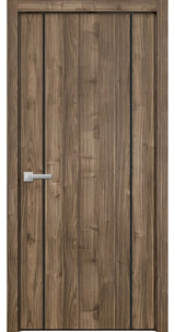 Solid French Door 30 x 80 | Planum 0016 White Silk with| Bathroom