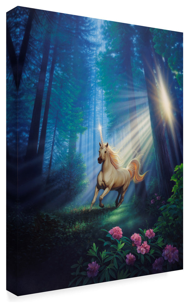 Kirk Reinert 'Secret Forest' Canvas Art, 32"x24"