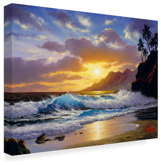"Coast Line 10" by Anthony Casay, Canvas Art, 32"x24"