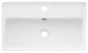 Claire Ceramic Wall Hung Sink, Glossy White