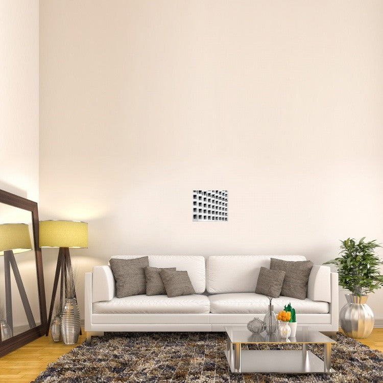 "Apartment Balconies" Stretched Canvas Giclee by Ayoze Hernandez Tirado, 16x14"