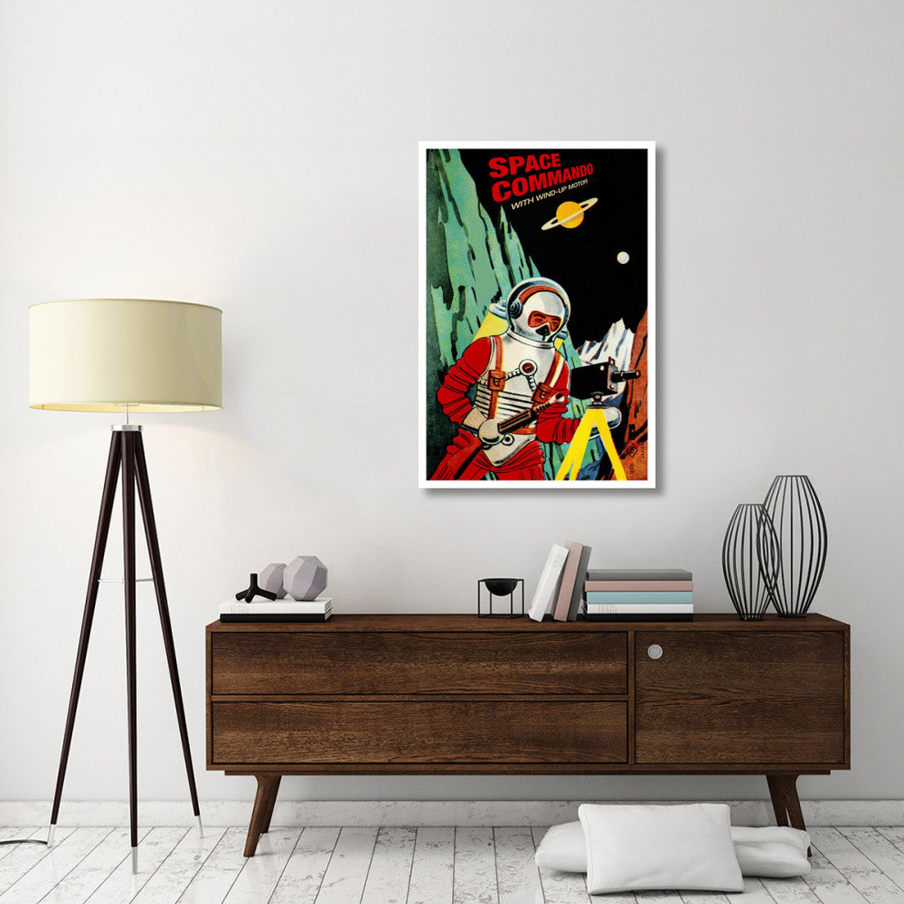"Space Commando" Digital Paper Print by Retrobot, 31"x46"