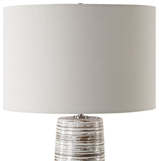 Uttermost Haven White Glaze Table Lamp