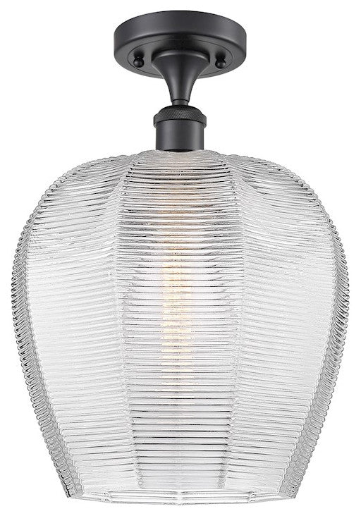 INNOVATIONS LIGHTING 516-1C-BK-G462-12 Norfolk Semi-Flush Mount