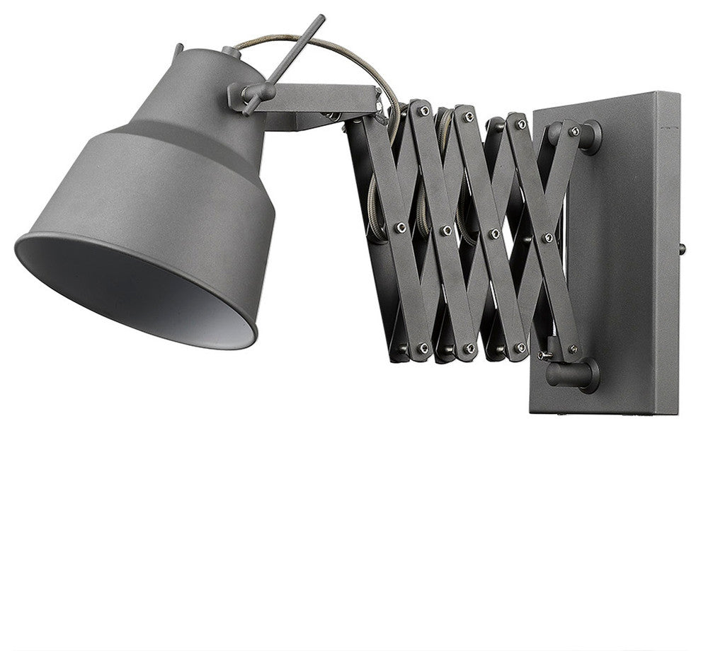 Plexus 1-Light Gray Sconce