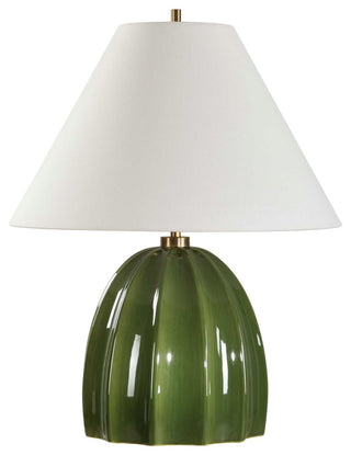 Uttermost Renna Moss Green Table Lamp