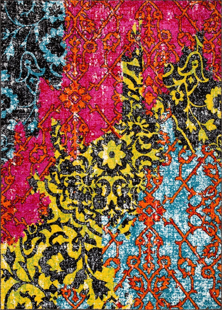 Well Woven Viva Rug, Multi, 7''10"x9''10"
