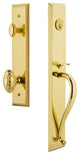 Fifth Avenue 1-Piece Dummy Handleset, S Grip and Grande Victorian Knob, 849518