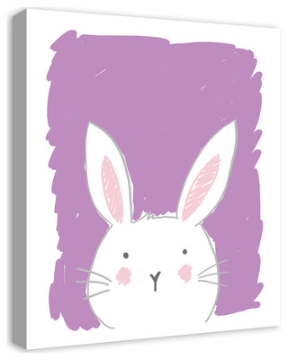 Rabbit Drawing 20x24 Canvas Wall Art